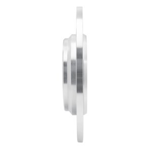 Mercedes-Benz ML55 AMG Brake Rotor (1) - Rear Right - R1 Concepts - Drilled & Slotted - Silver - `00-`05